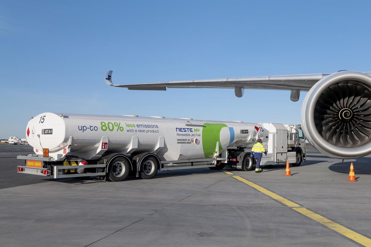renewable jet fuel - Neste - sustainable aviation fuel