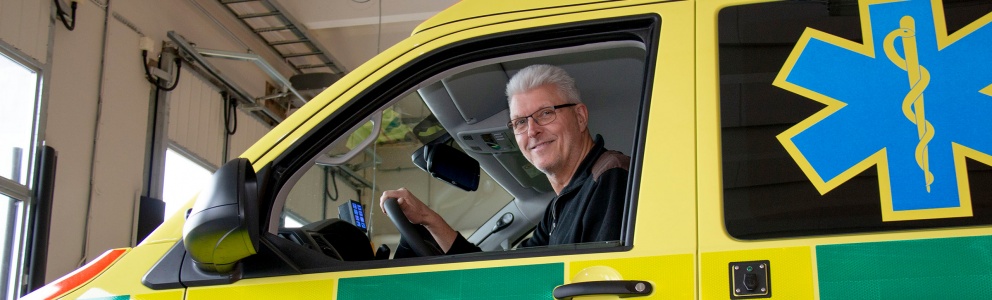Idag är det ungefär 60 av Falcks ambulanser som körs på Neste MY.