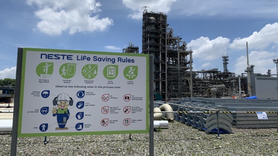 Safety at Neste Singapore Refinery